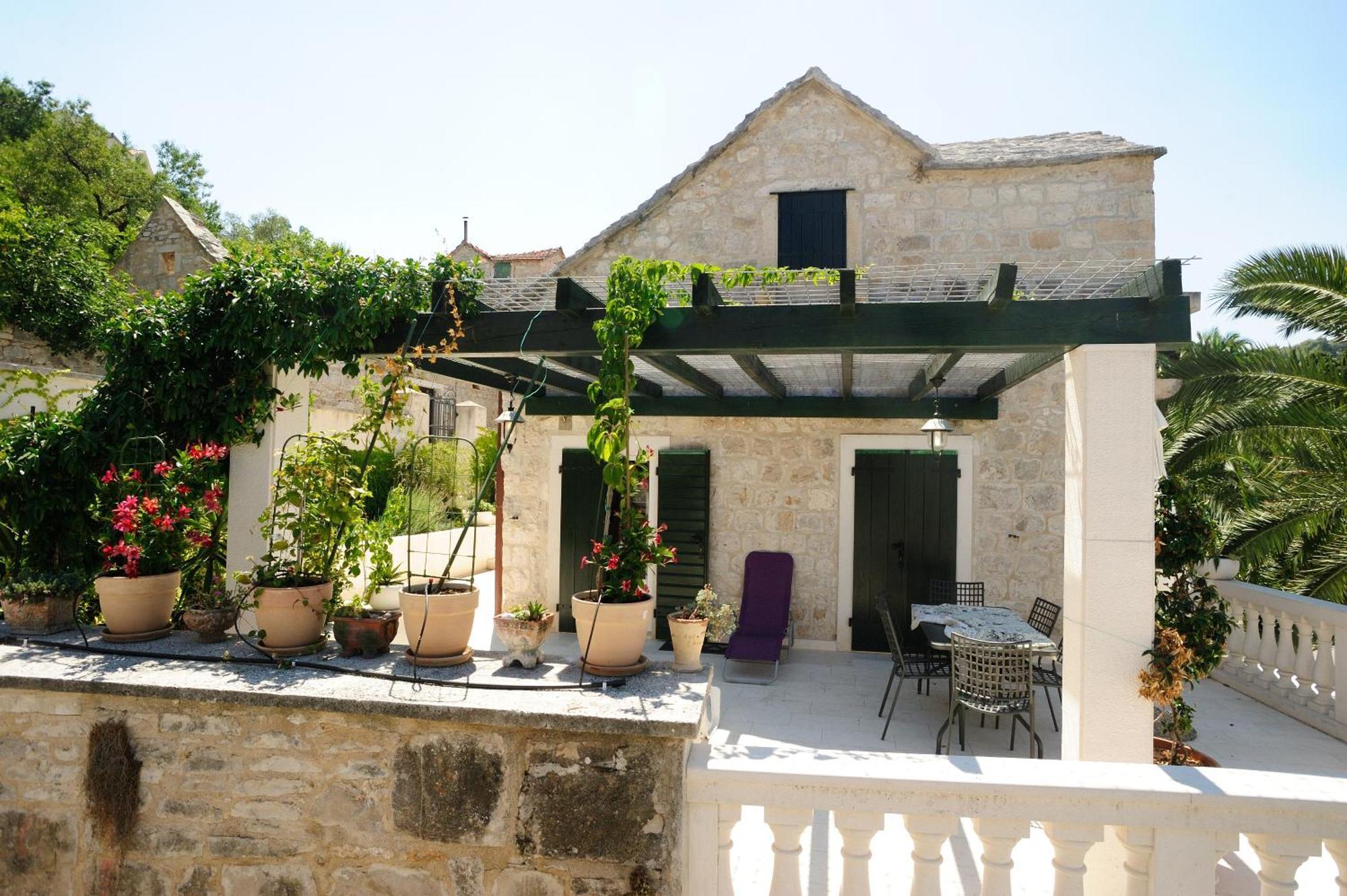 Vila Marija Supetar Exterior foto